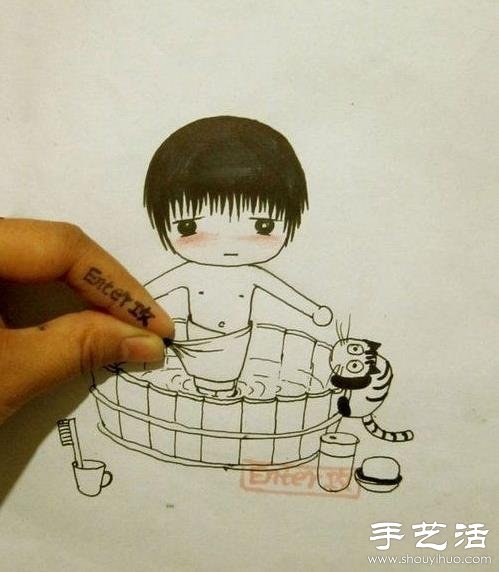 趣味DIY：平面手繪與真實世界的互動 -  rpnrmr.com