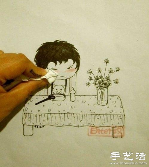 趣味DIY：平面手繪與真實世界的互動 -  rpnrmr.com