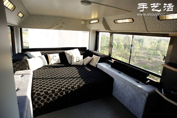 以色列女漢子DIY公交車改造變豪宅 -  rpnrmr.com