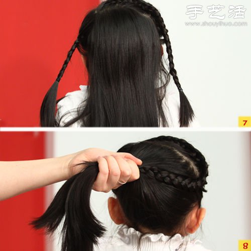 DIY精致又可愛的小女生編發(fā) -  rpnrmr.com