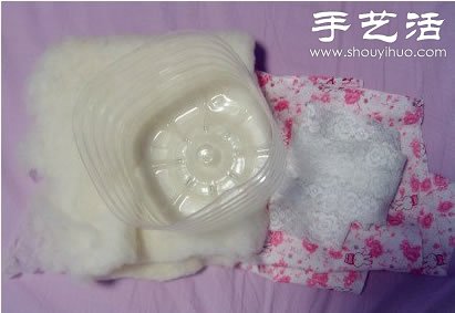 油桶+棉花+棉布 廢物利用手工制作收納筐 -  rpnrmr.com