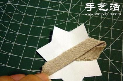 布條+卡紙 手工制作森系布藝花朵 -  rpnrmr.com