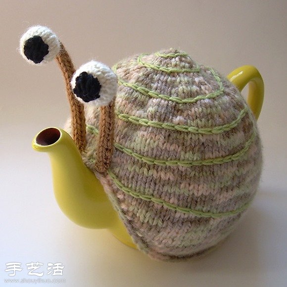 添件毛衣 舊茶壺變身時(shí)尚有趣蝸牛壺 -  rpnrmr.com