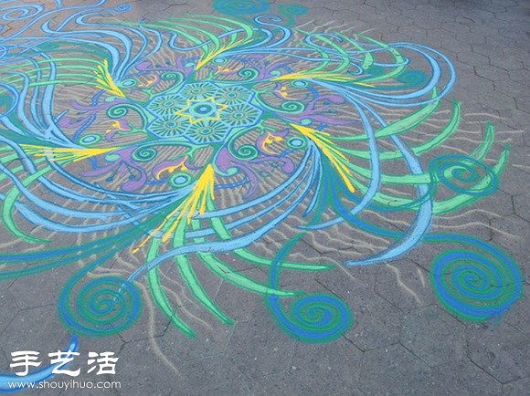 Joe Mangrum街頭沙畫藝術(shù) -  rpnrmr.com