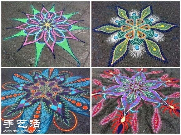 Joe Mangrum街頭沙畫藝術(shù) -  rpnrmr.com