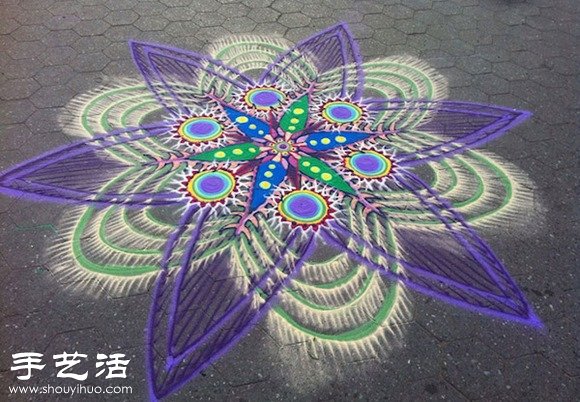 Joe Mangrum街頭沙畫藝術(shù) -  rpnrmr.com
