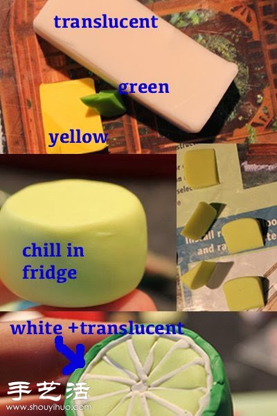 軟陶手工制作迷你蛋糕 -  rpnrmr.com