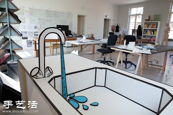 手繪和拼貼畫DIY搞怪有趣生活場(chǎng)景 -  rpnrmr.com