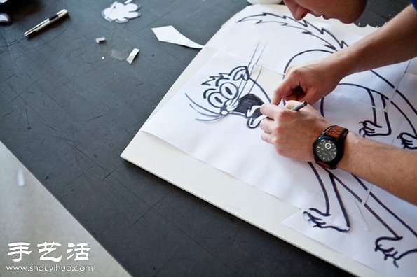 手繪和拼貼畫DIY搞怪有趣生活場(chǎng)景 -  rpnrmr.com