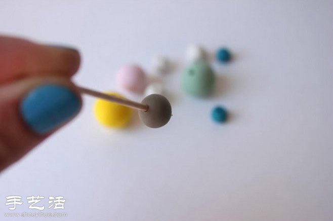 超簡單：粘土DIY制作小清新簡約項鏈  -  rpnrmr.com
