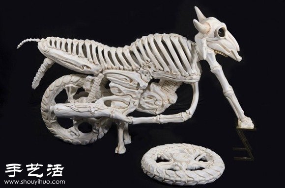 印度藝術(shù)家DIY的史前怪獸汽車模型 -  rpnrmr.com