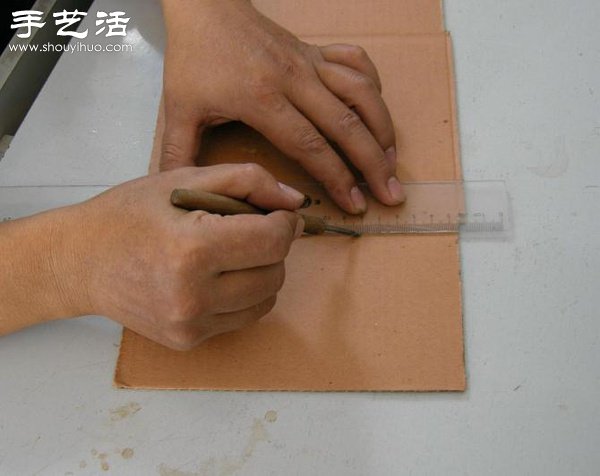 硬紙板廢物利用DIY精致收納柜 -  rpnrmr.com