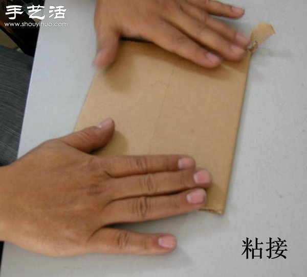 硬紙板廢物利用DIY精致收納柜 -  rpnrmr.com