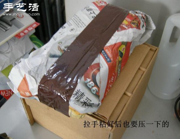 硬紙板廢物利用DIY精致收納柜 -  rpnrmr.com