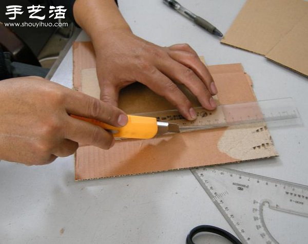 硬紙板廢物利用DIY精致收納柜 -  rpnrmr.com