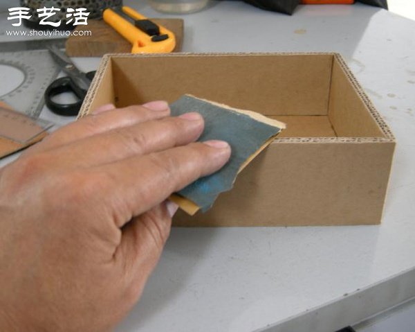 硬紙板廢物利用DIY精致收納柜 -  rpnrmr.com