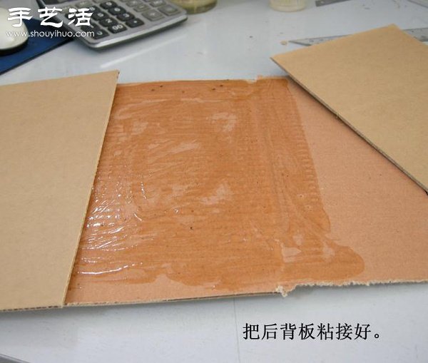 硬紙板廢物利用DIY精致收納柜 -  rpnrmr.com