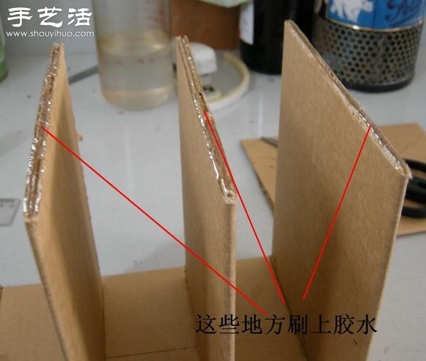 硬紙板廢物利用DIY精致收納柜 -  rpnrmr.com