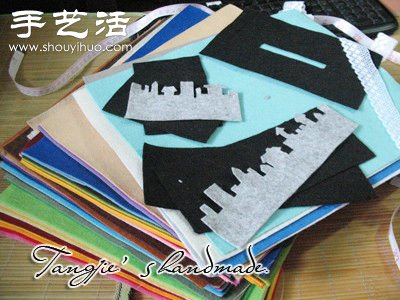 碎布料DIY制作漂亮布藝紙巾盒 -  rpnrmr.com