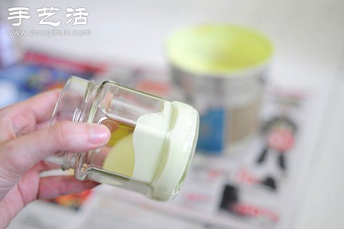 玻璃罐+涂料 手工DIY治愈系筆筒 -  rpnrmr.com