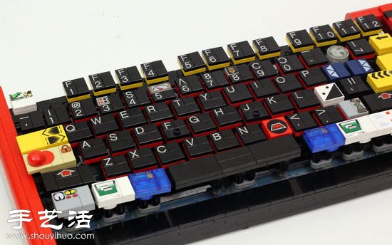 樂高積木手工DIY個(gè)性電腦鍵盤 -  rpnrmr.com