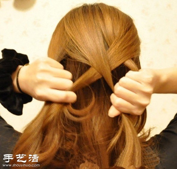 韓式淑女味編發(fā)發(fā)型DIY教程 -  rpnrmr.com
