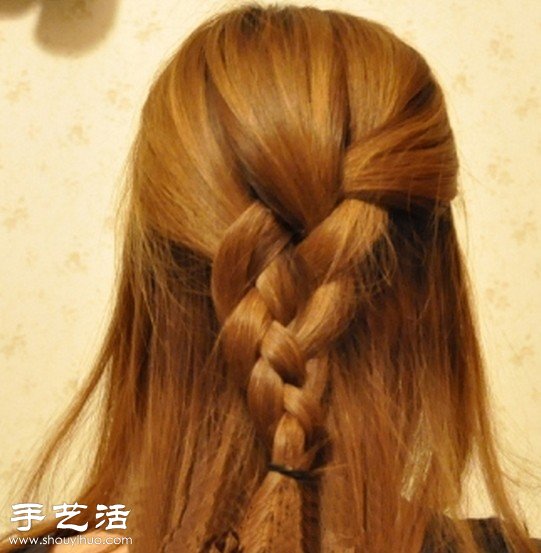 韓式淑女味編發(fā)發(fā)型DIY教程 -  rpnrmr.com
