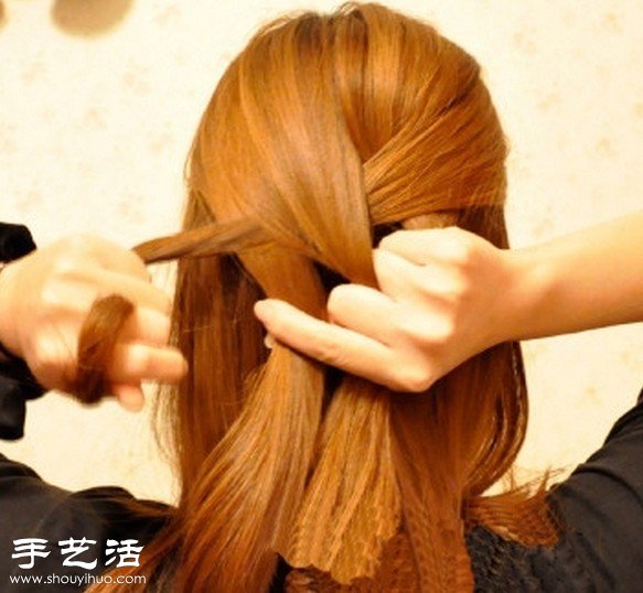 韓式淑女味編發(fā)發(fā)型DIY教程 -  rpnrmr.com