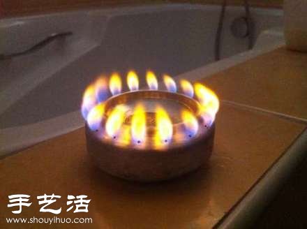 易拉罐小制作：自制野營迷你酒精噴爐 -  rpnrmr.com