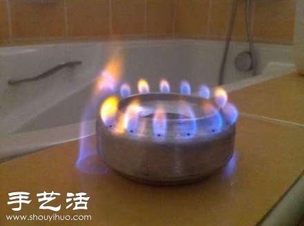 易拉罐小制作：自制野營迷你酒精噴爐 -  rpnrmr.com