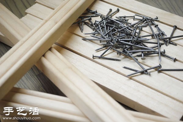 自制簡約木鞋架 木制鞋架手工DIY -  rpnrmr.com