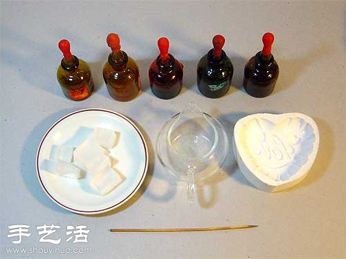 DIY心形香皂 手工香皂制作方法 -  rpnrmr.com