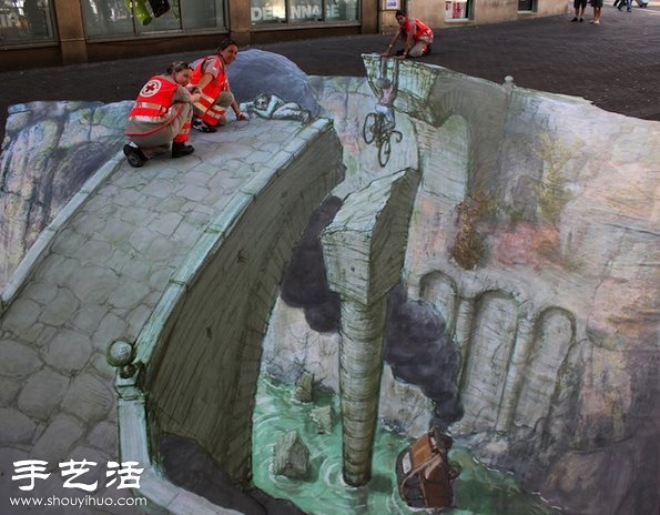 有趣立體街頭涂鴉作品欣賞 -  rpnrmr.com