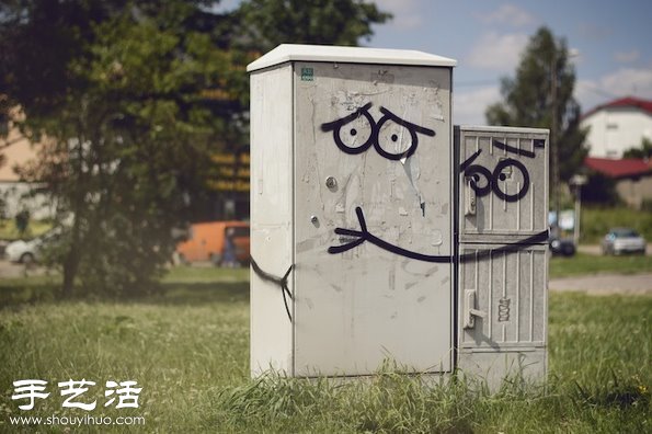 有趣立體街頭涂鴉作品欣賞 -  rpnrmr.com