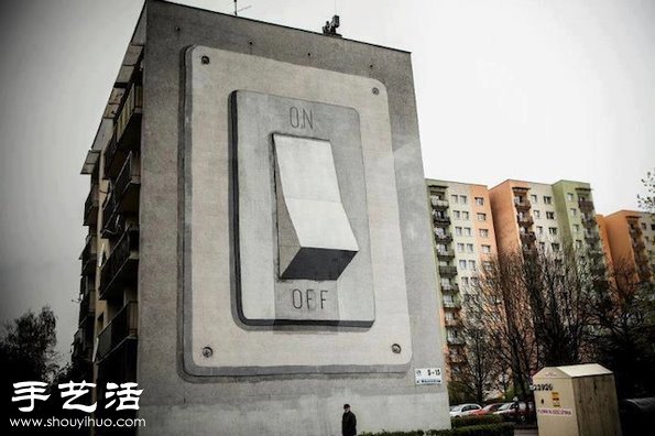 有趣立體街頭涂鴉作品欣賞 -  rpnrmr.com
