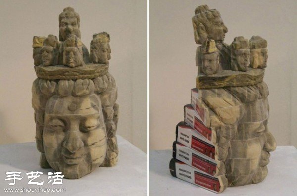 栩栩如生的人物肖像紙雕作品 -  rpnrmr.com