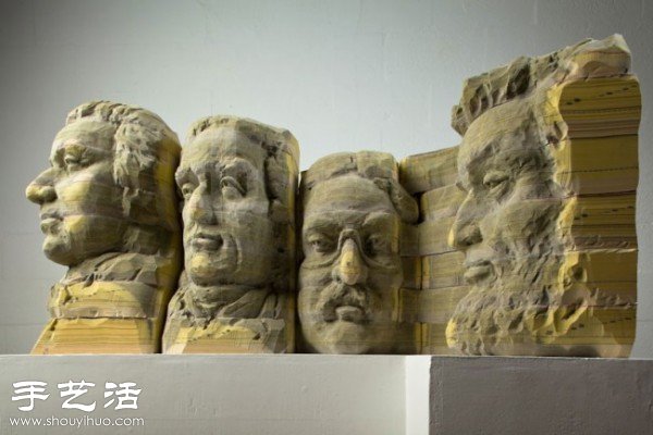 栩栩如生的人物肖像紙雕作品 -  rpnrmr.com