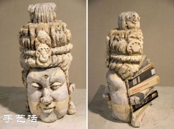 栩栩如生的人物肖像紙雕作品 -  rpnrmr.com