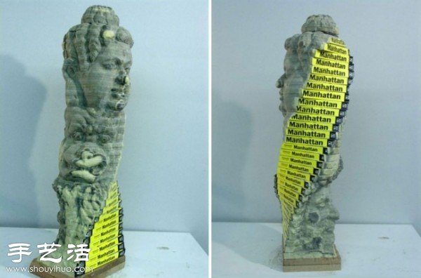 栩栩如生的人物肖像紙雕作品 -  rpnrmr.com