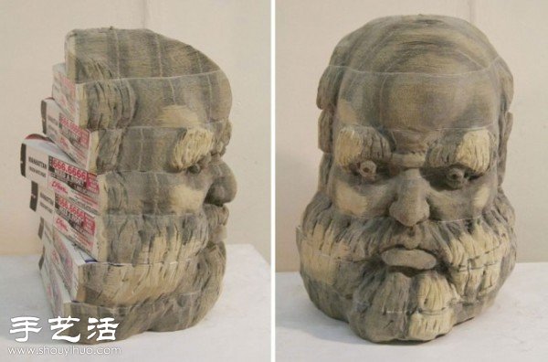 栩栩如生的人物肖像紙雕作品 -  rpnrmr.com