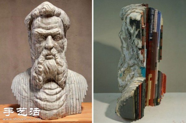 栩栩如生的人物肖像紙雕作品 -  rpnrmr.com