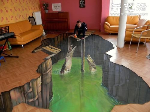 Nikolaj Arndt逼真3D繪畫作品 -  rpnrmr.com