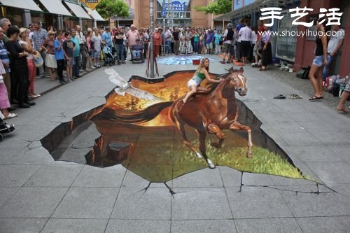 Nikolaj Arndt逼真3D繪畫作品 -  rpnrmr.com