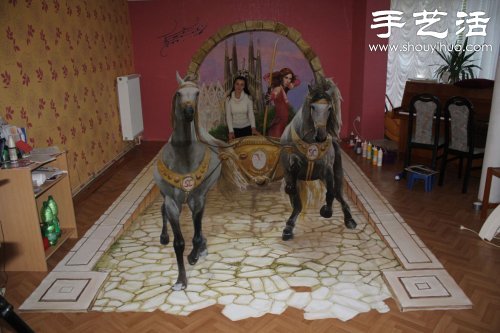 Nikolaj Arndt逼真3D繪畫作品 -  rpnrmr.com