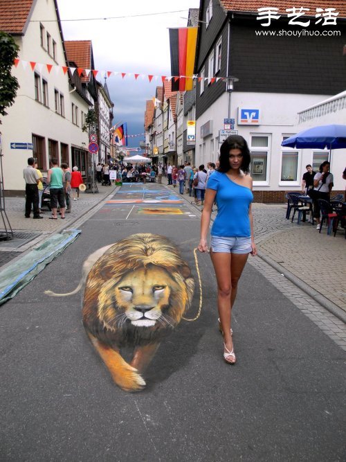 Nikolaj Arndt逼真3D繪畫作品 -  rpnrmr.com