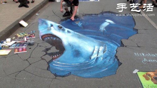 Nikolaj Arndt逼真3D繪畫作品 -  rpnrmr.com