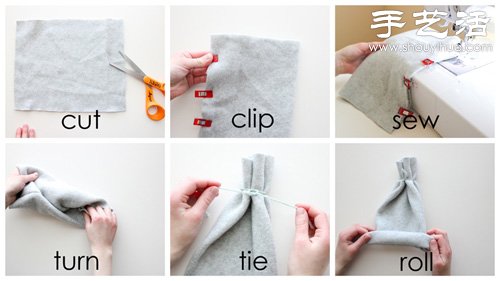 布藝手工：給玩具小熊做頂帽子 -  rpnrmr.com