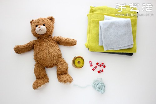 布藝手工：給玩具小熊做頂帽子 -  rpnrmr.com