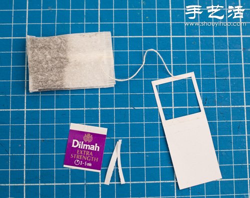 照片+紙板 手工制作漂亮茶包標(biāo)簽 -  rpnrmr.com
