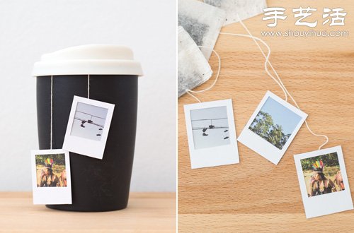 照片+紙板 手工制作漂亮茶包標(biāo)簽 -  rpnrmr.com